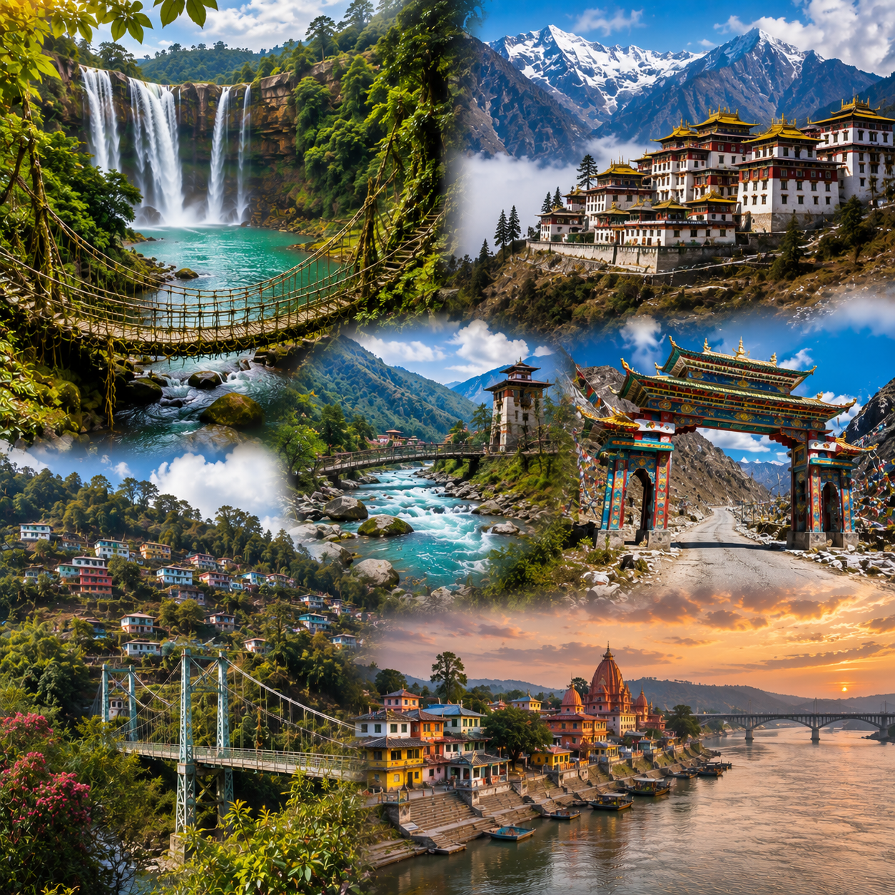ASSAM MEGHALAYA  ARUNACHAL TOUR